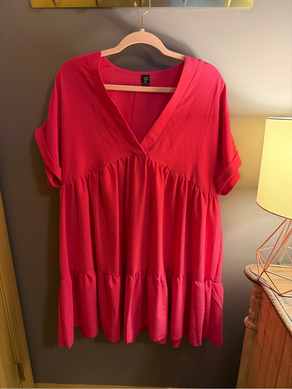Women’s V-Neck Tiered Dress
